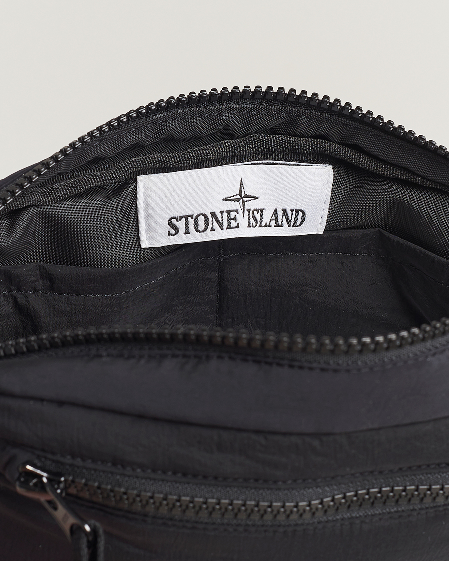 Men | Stone Island Nylon Metal Small Clutch Black | Stone Island | Nylon Metal Small Clutch Black