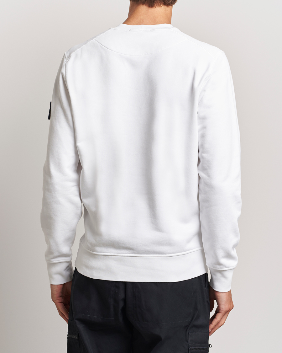Men | Sweaters & Knitwear | Stone Island | Garment Dyed Fleece Sweatshirt White