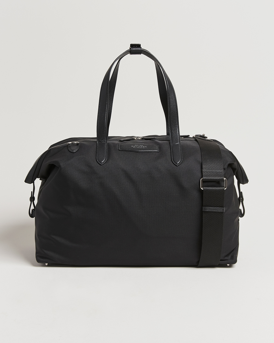Men | Bags | Smythson | Canvas Norton Travel Bag Black