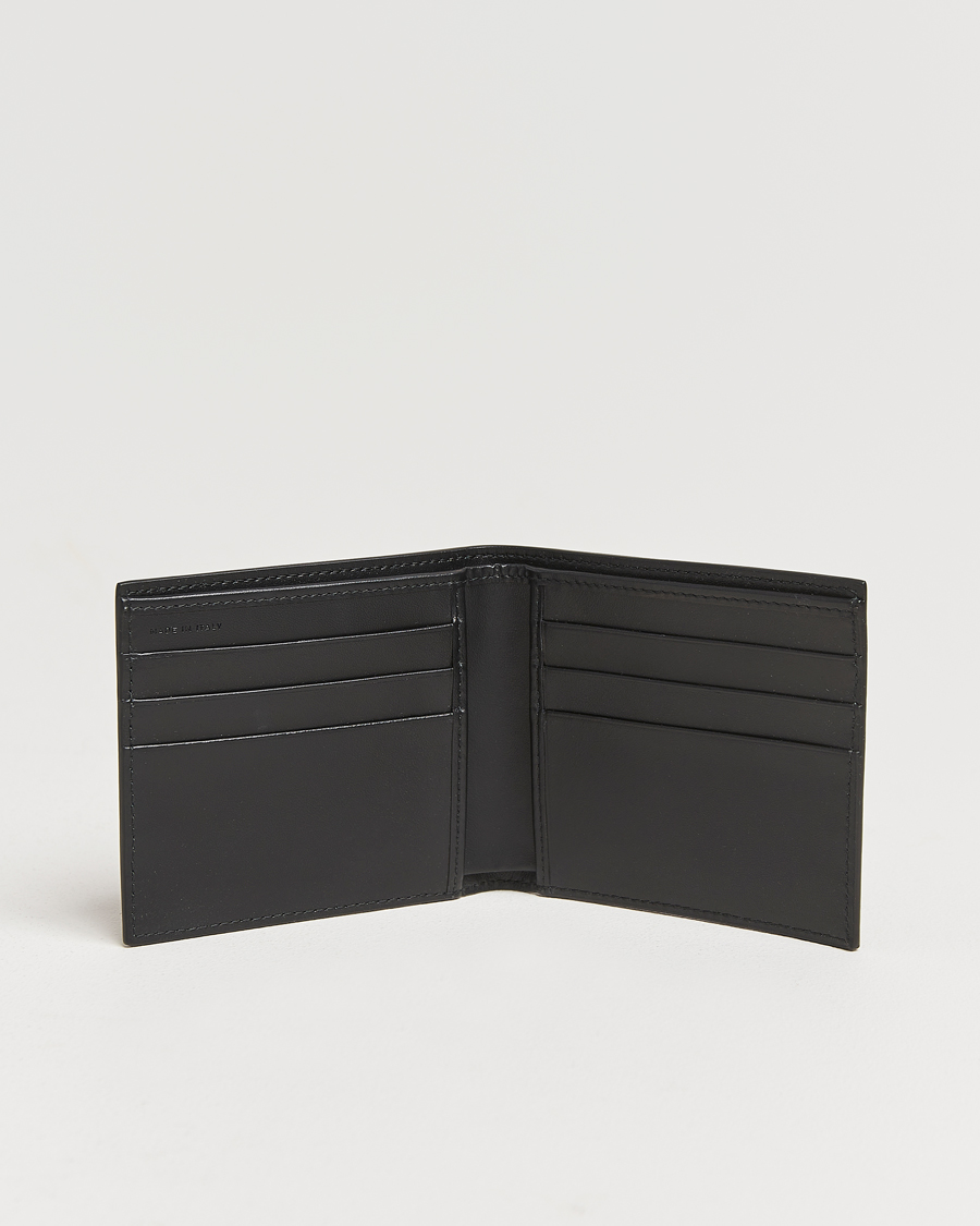 Men | Wallets | Smythson | Panama 6 Card Leather Wallet Black