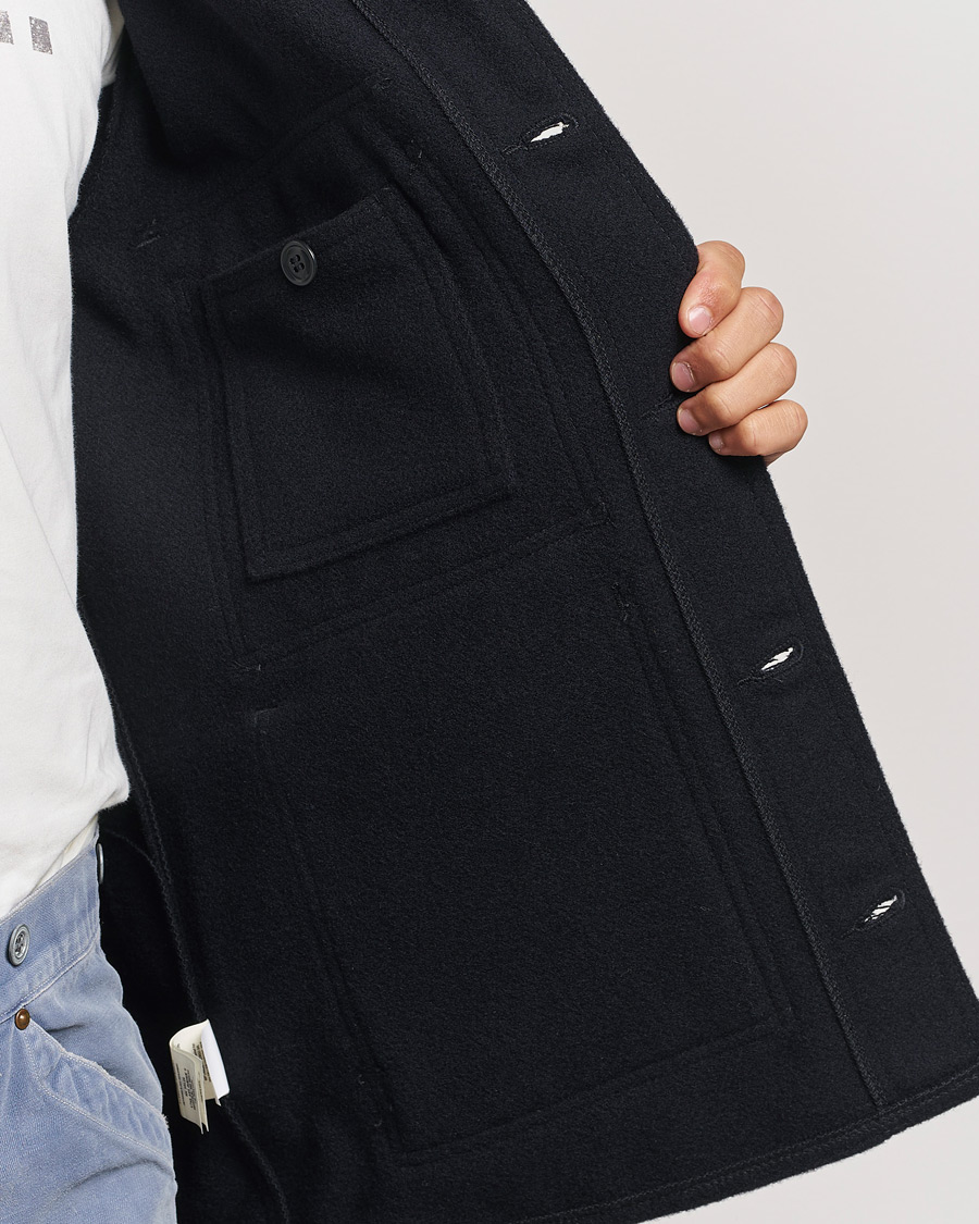 Men | Coats & Jackets | Filson | Mackinaw Wool Cruiser Dark Navy