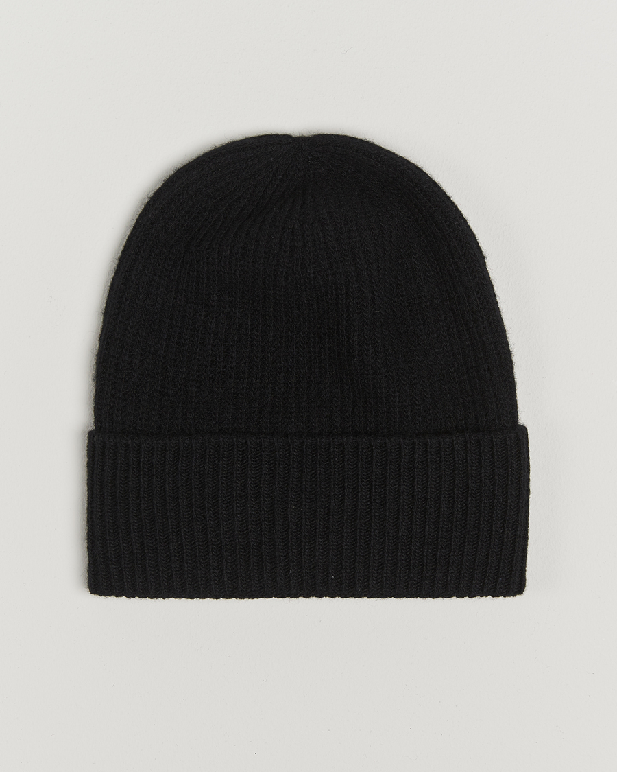 Men | Moncler Cashmere Beanie Black | Moncler | Cashmere Beanie Black