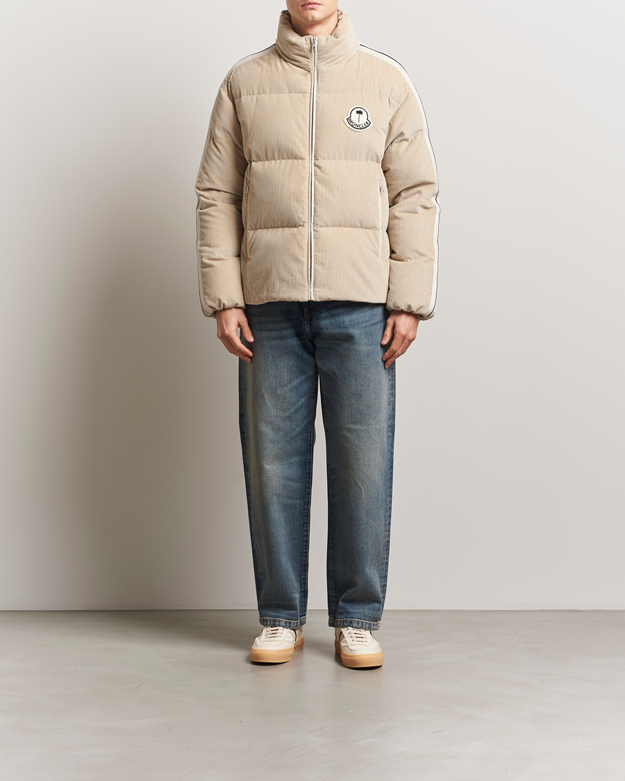 Men | Coats & Jackets | Moncler Genius | X Palm Angels Abrolhos Jacket Beige