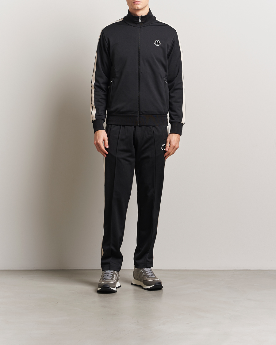 Moncler Genius X Palm Angels Full Zip Cardigan Black at CareOfCarl.com