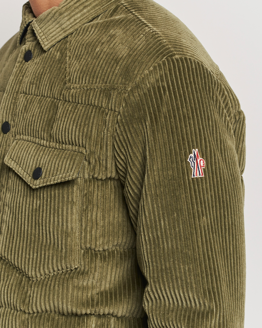 Men | Coats & Jackets | Moncler Grenoble | Gelt Corduroy Shirt Jacket Olive