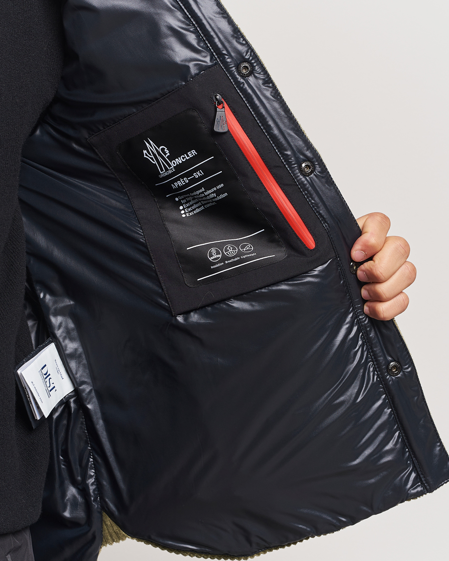 Men | Coats & Jackets | Moncler Grenoble | Gelt Corduroy Shirt Jacket Olive