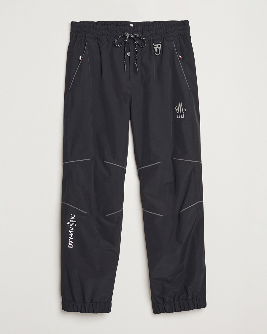 Men | Trousers | Moncler Grenoble | Nylon Drawstring Trousers Black