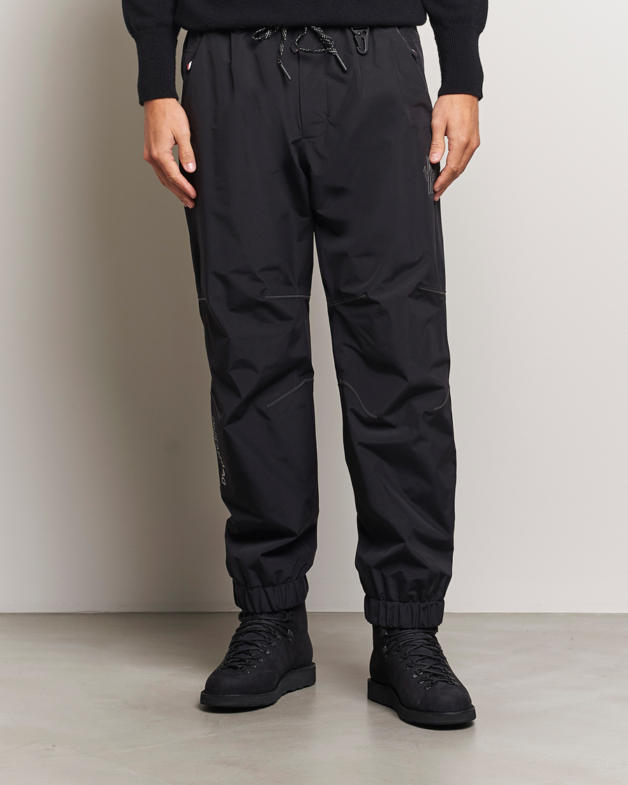 Men | Trousers | Moncler Grenoble | Nylon Drawstring Trousers Black