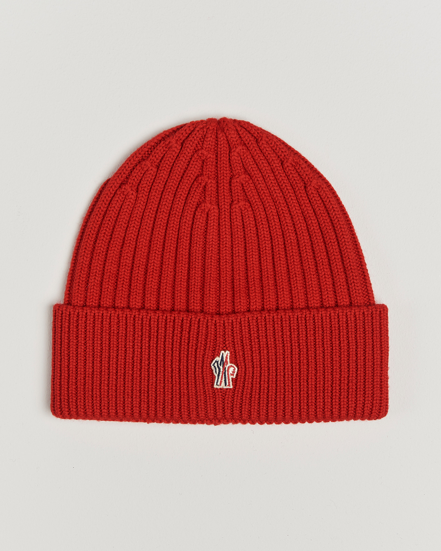Men | Moncler Grenoble Beretto Beanie Red | Moncler Grenoble | Beretto Beanie Red