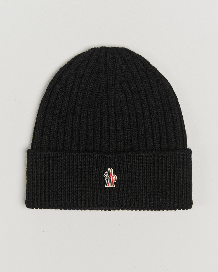 Moncler Grenoble Beretto Beanie Black at CareOfCarl.com