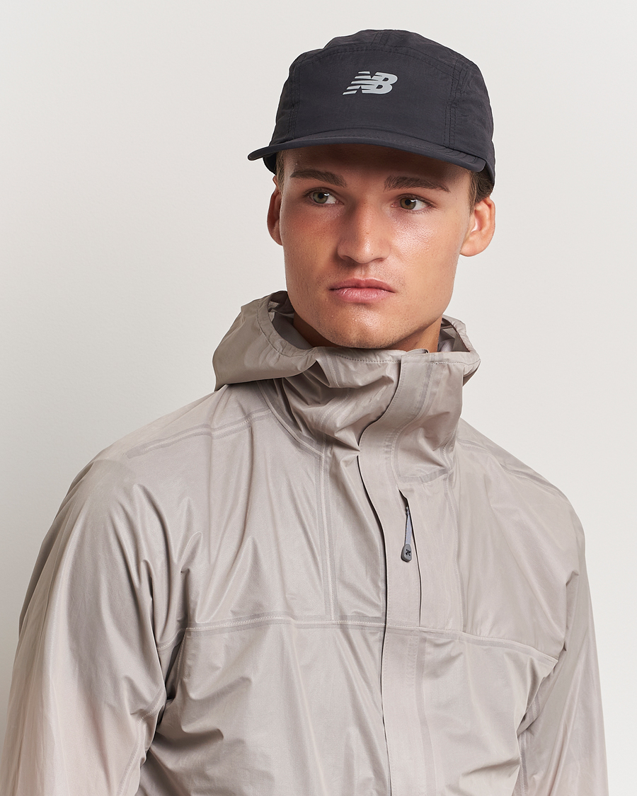 Men | New Balance Running 5-Panel Run Hat Black | New Balance Running | 5-Panel Run Hat Black