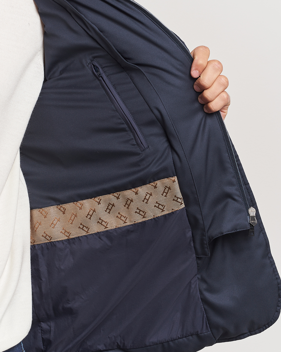 Men | Coats & Jackets | Herno | Nylon Down Blazer Navy