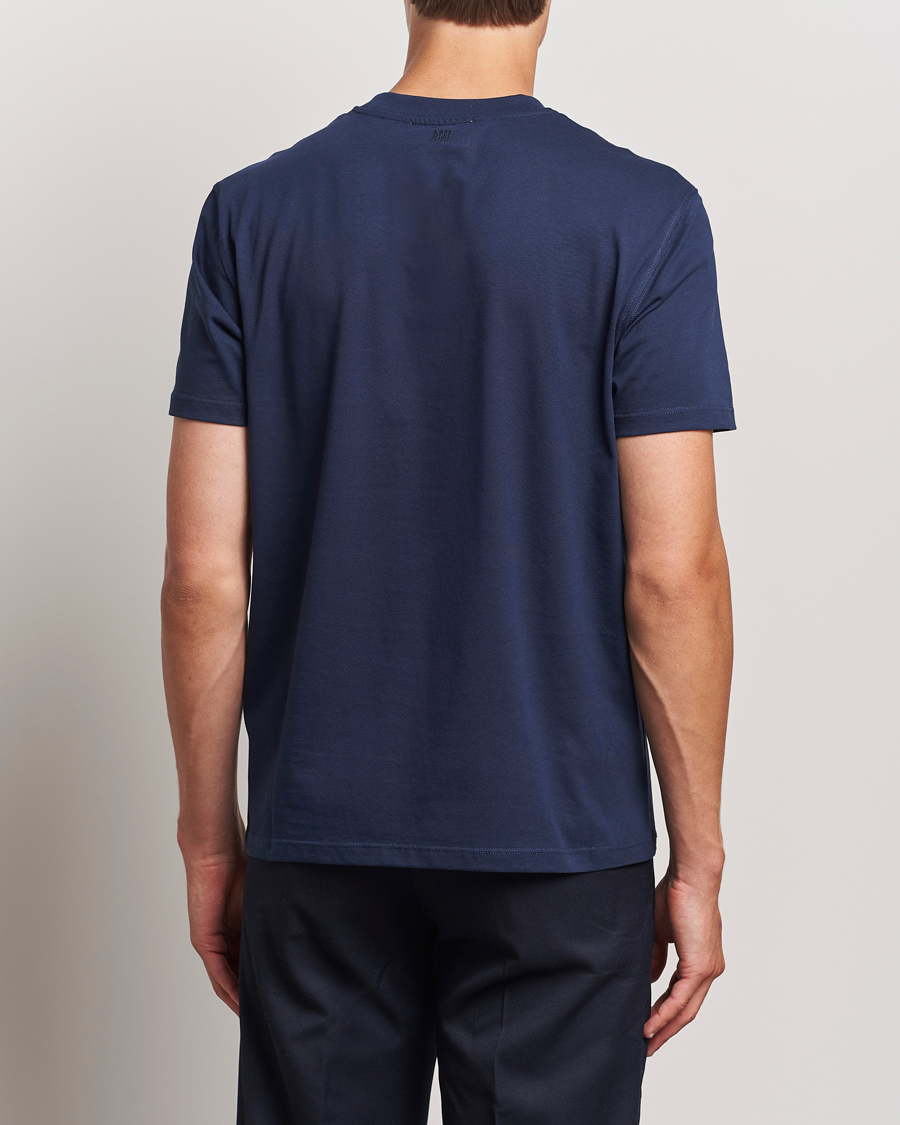 Men | T-Shirts | AMI | Heart Logo T-Shirt Nautic Blue