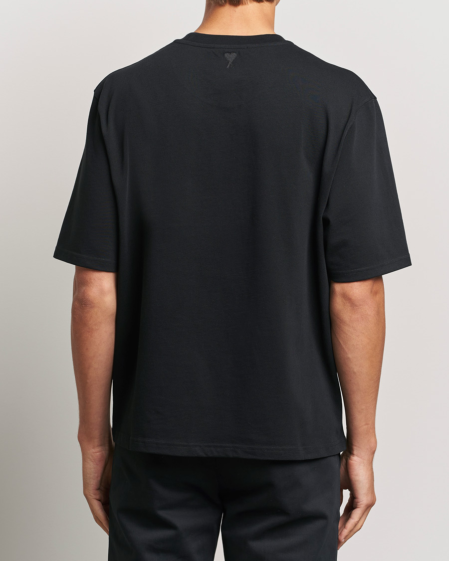 Men | T-Shirts | AMI | Logo T-Shirt Black