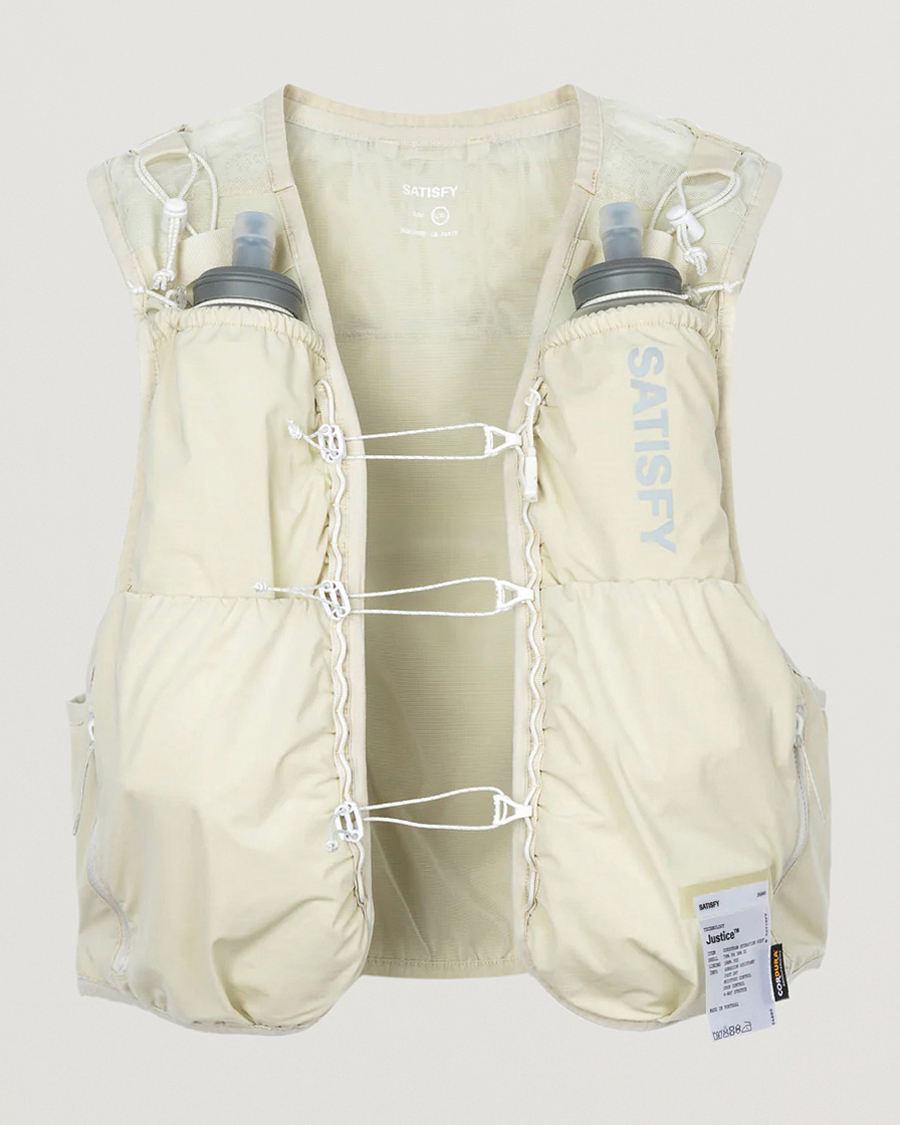 Men | Satisfy Justice Cordura Hydration Vest Mineral Off White | Satisfy | Justice Cordura Hydration Vest Mineral Off White