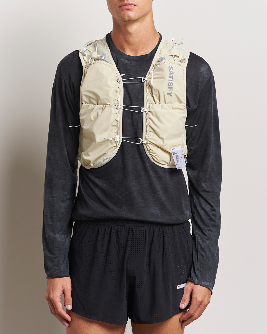 Men | Satisfy Justice Cordura Hydration Vest Mineral Off White | Satisfy | Justice Cordura Hydration Vest Mineral Off White