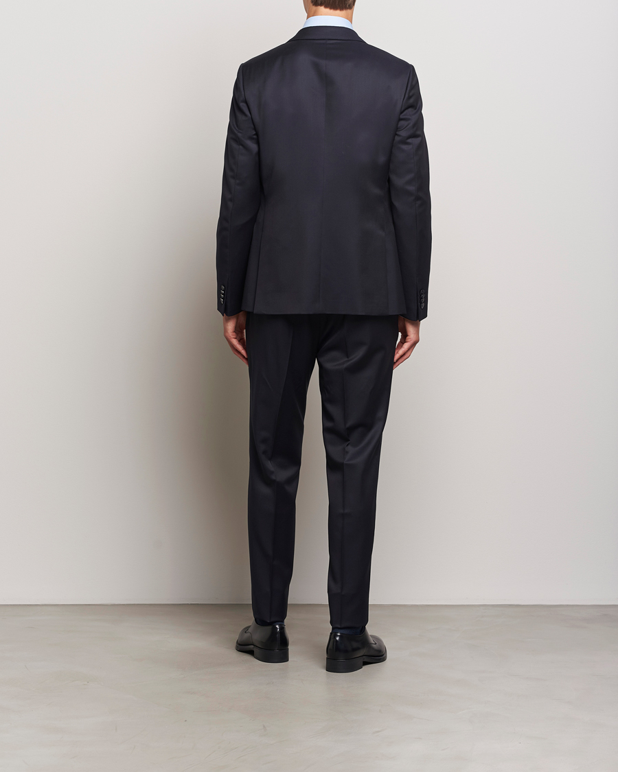 Men | Suits | Zegna | Tailored Wool Suit Midnight
