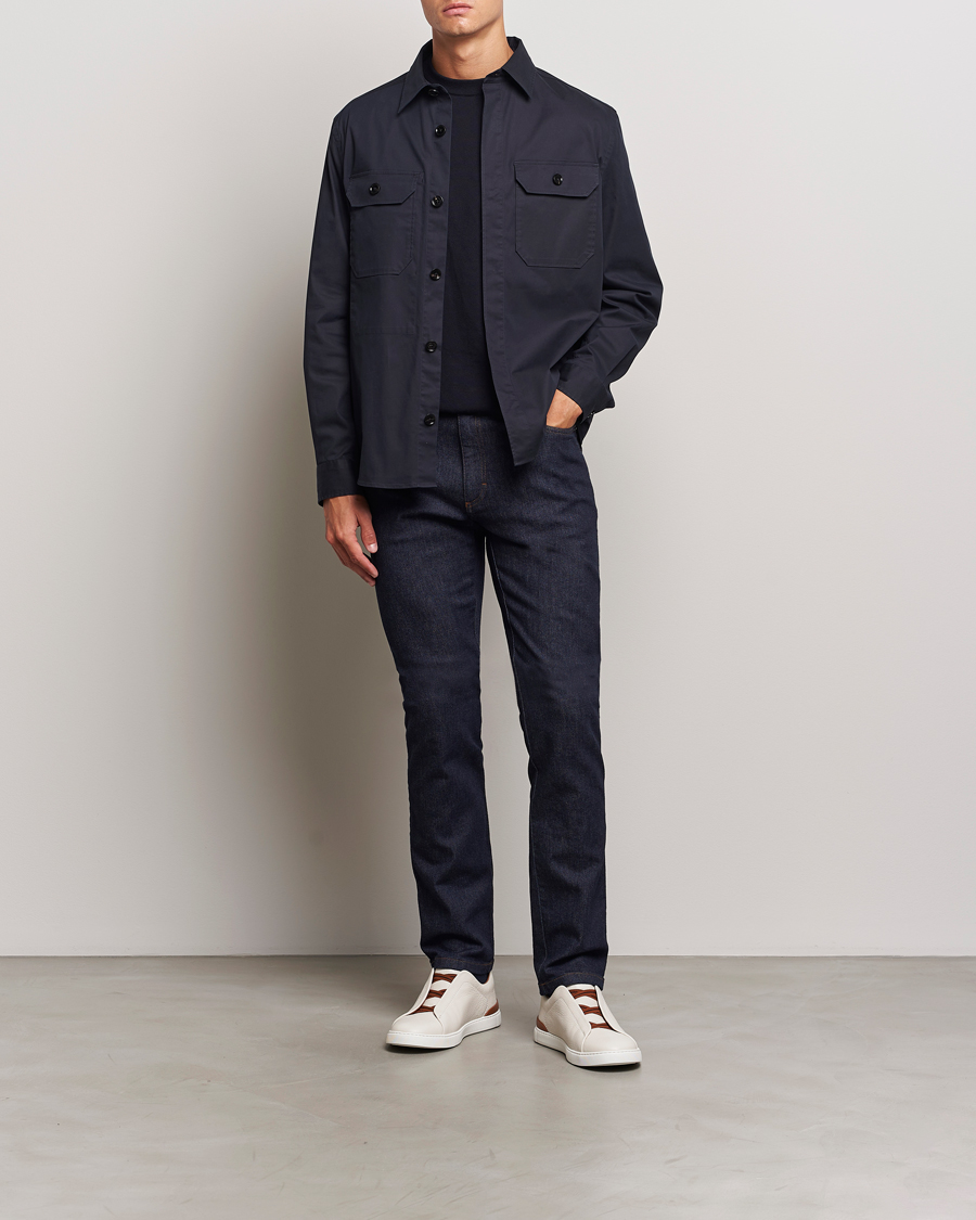 Men | Jeans | Zegna | 5-Pocket Denim Jeans Dark Rinse