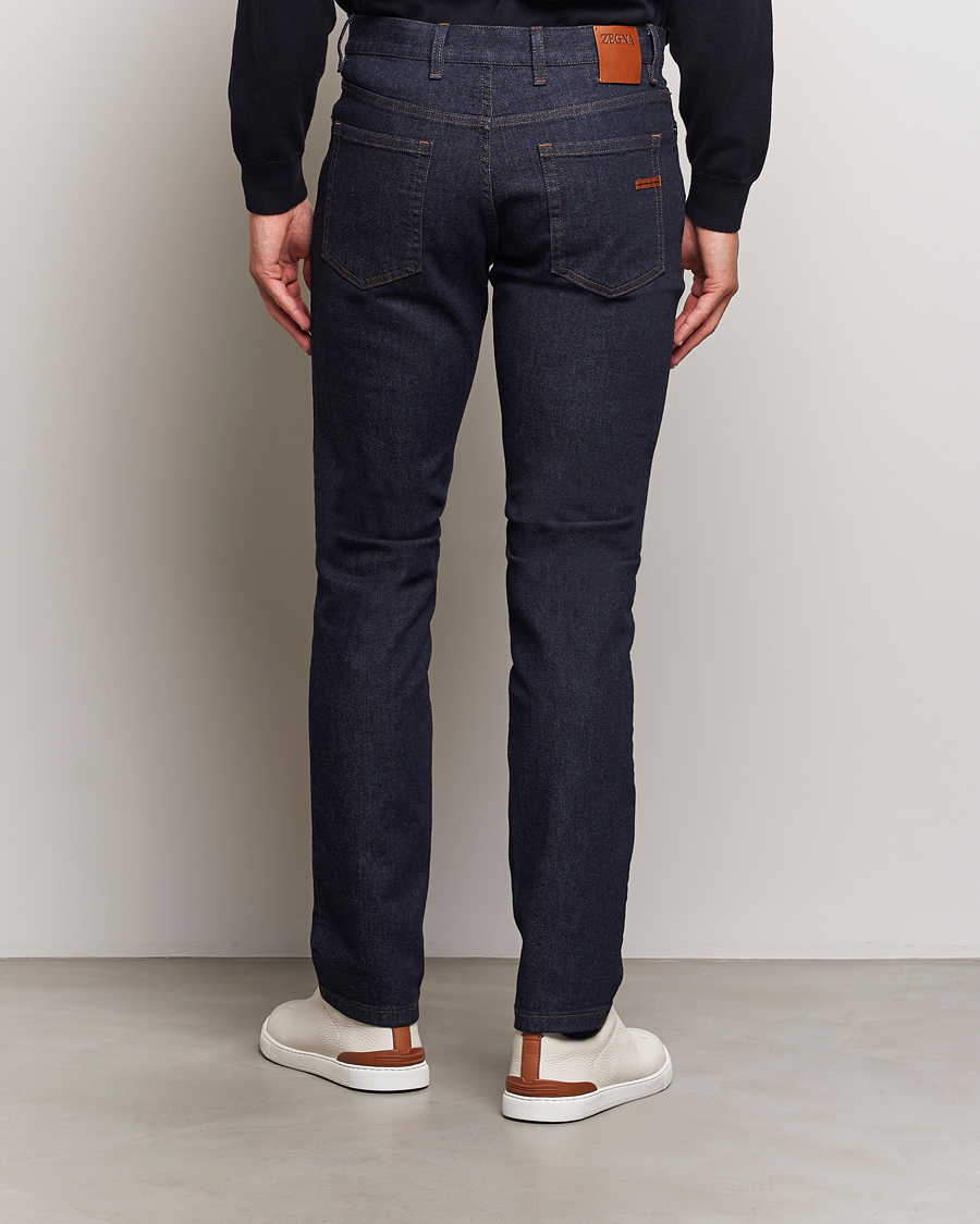 Men | Jeans | Zegna | 5-Pocket Denim Jeans Dark Rinse