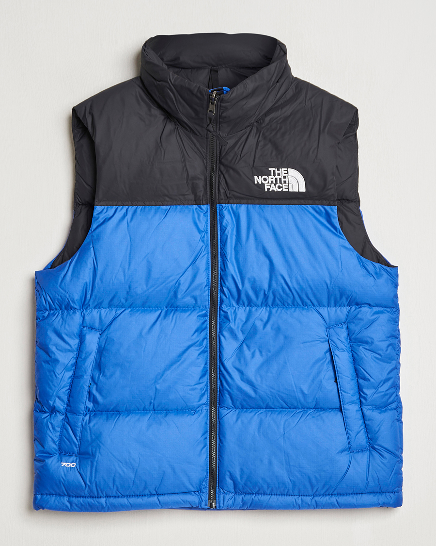 Men | Coats & Jackets | The North Face | 1996 Retro Nuptse Vest Black/Blue
