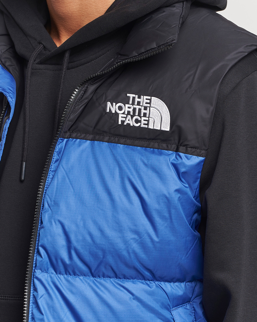 Men | Coats & Jackets | The North Face | 1996 Retro Nuptse Vest Black/Blue