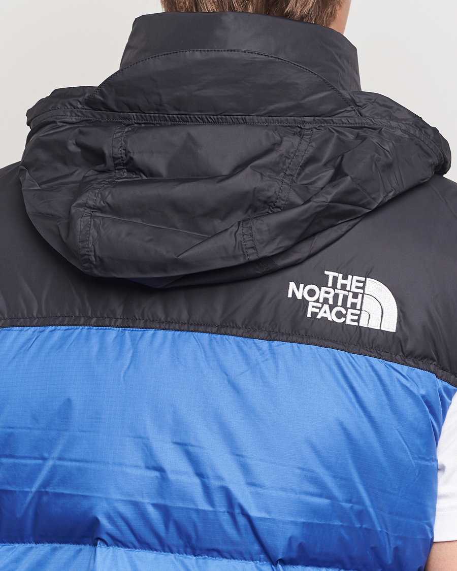 Men | Coats & Jackets | The North Face | 1996 Retro Nuptse Vest Black/Blue