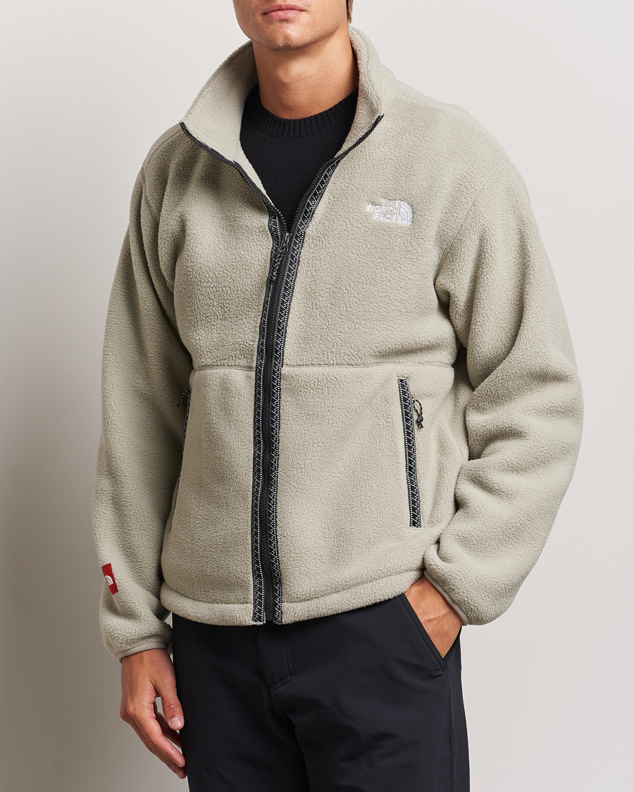 Men | Sweaters & Knitwear | The North Face | Fleeski Full Zip Jacket Light Beige