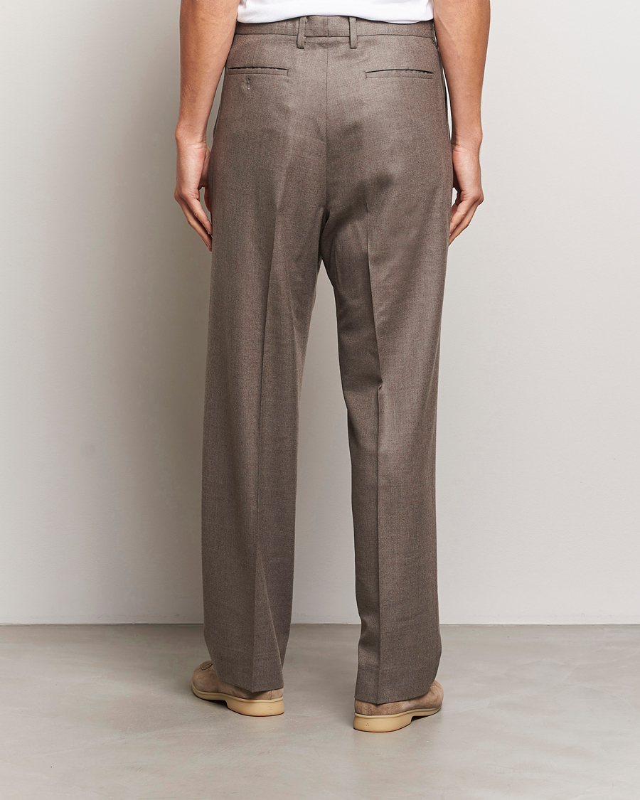 Men | Trousers | Auralee | Superlight Wool Slacks Top Brown