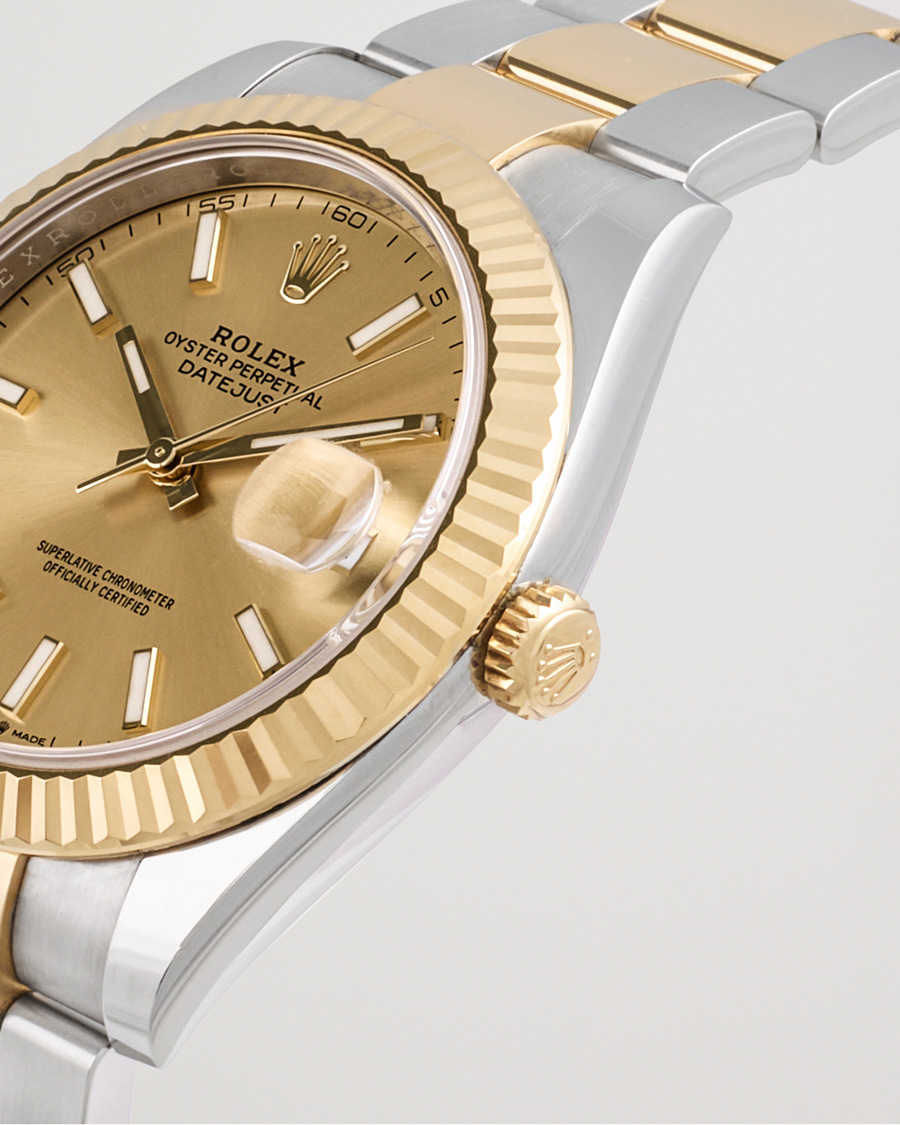 Men | Rolex Pre-Owned Datejust 41 126333 Silver | Rolex Pre-Owned | Datejust 41 126333 Silver