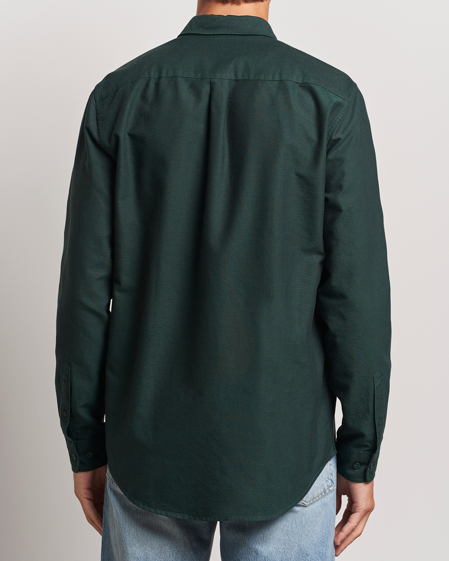 Men | Shirts | Samsøe Samsøe | Saliam Oxford Shirt Darkest Spruce