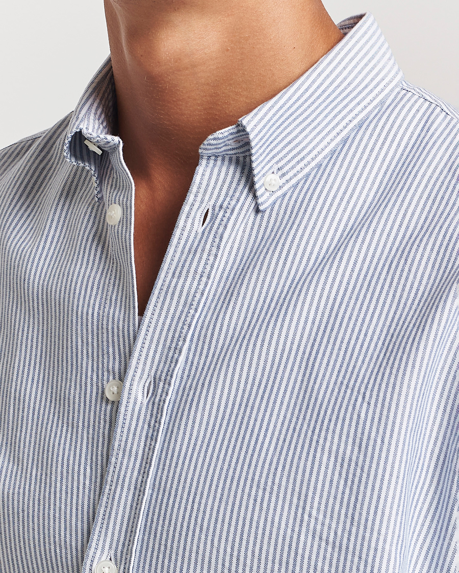 Men | Shirts | Samsøe Samsøe | Saliam Oxford Shirt Oxford Narrow Stripe