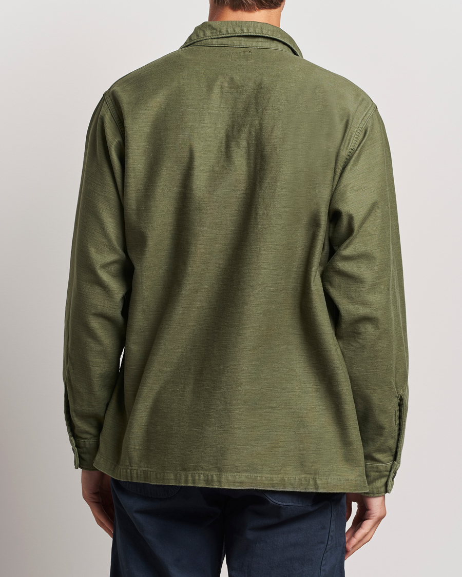 orSlow 4 Pockets US Army Shirt Dark Olive at CareOfCarl.com