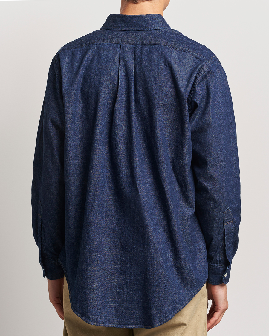 Men | Shirts | orSlow | Denim Button Down Shirt One Wash