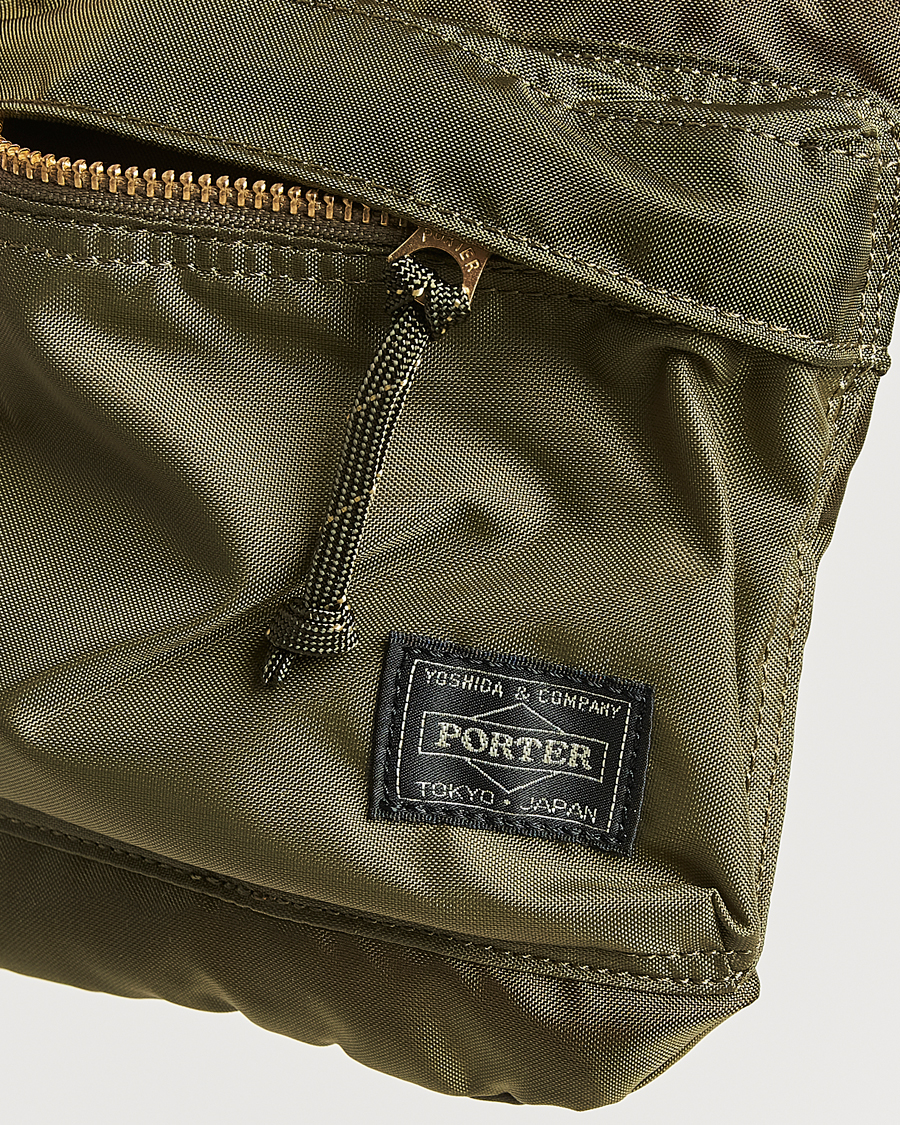 Porter-Yoshida & Co. Force Small Shoulder Pouch Olive Drab at