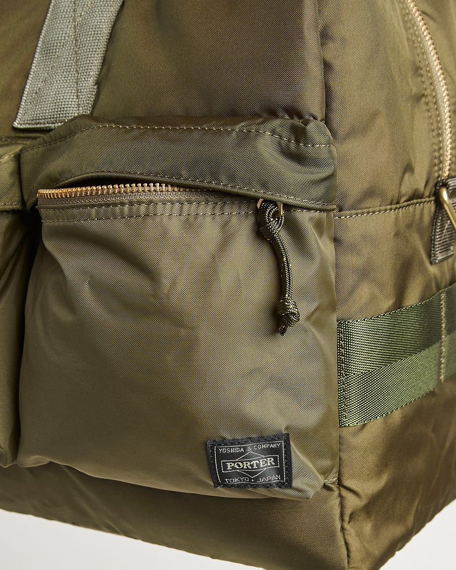Men | Bags | Porter-Yoshida & Co. | Force 2Way Duffel Bag Olive Drab