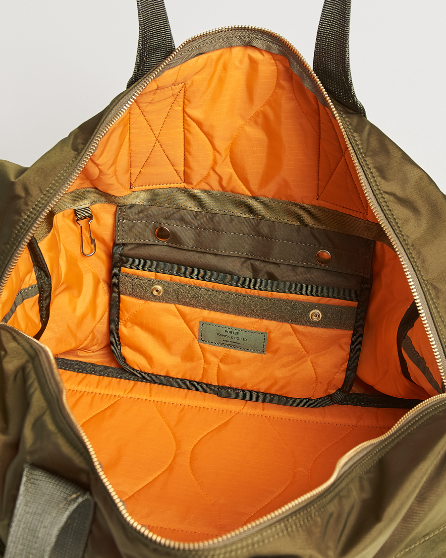 Men | Bags | Porter-Yoshida & Co. | Force 2Way Duffel Bag Olive Drab
