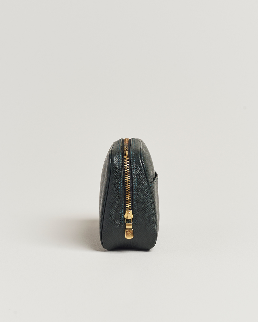 Men | Louis Vuitton Pre-Owned Pochette Accessoir Washbag Green | Louis Vuitton Pre-Owned | Pochette Accessoir Washbag Green