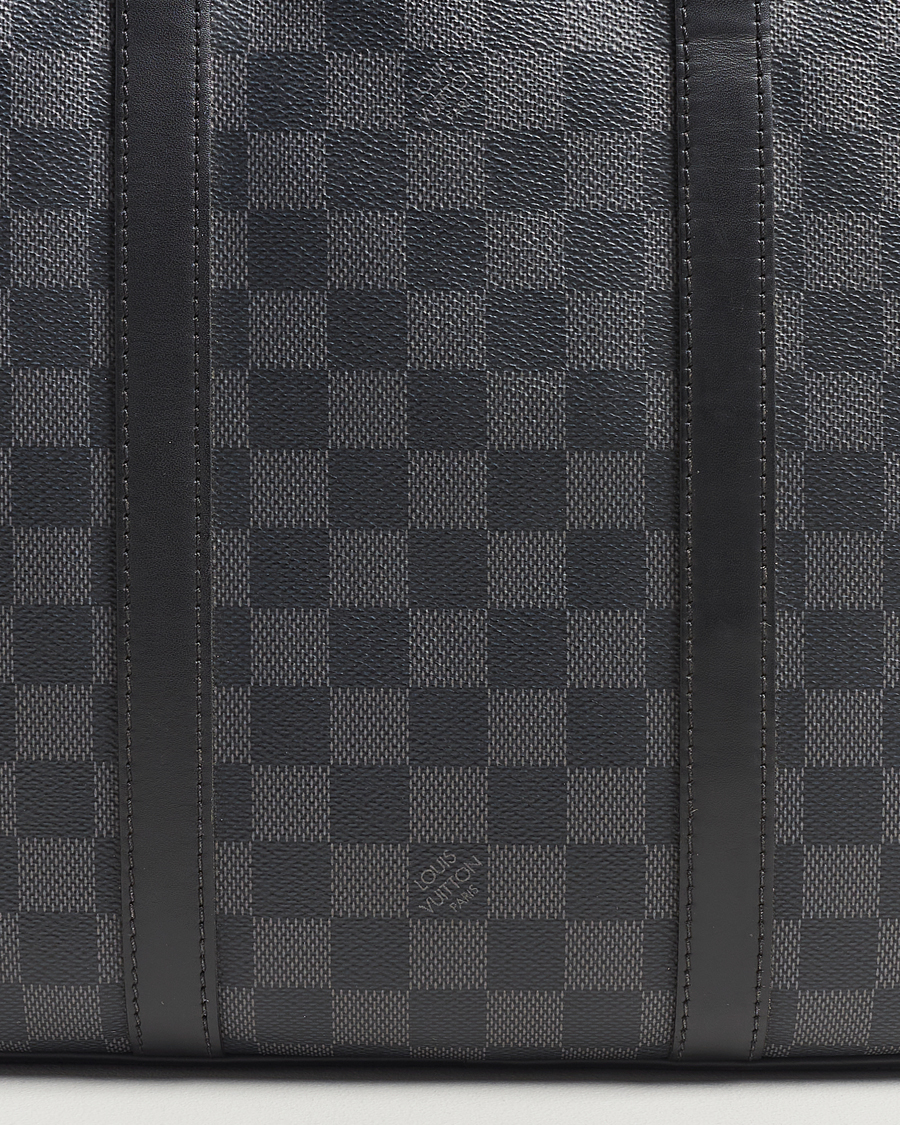 Men | Louis Vuitton Pre-Owned Porte-Documents Voyage Briefcase Damier Graphite | Louis Vuitton Pre-Owned | Porte-Documents Voyage Briefcase Damier Graphite