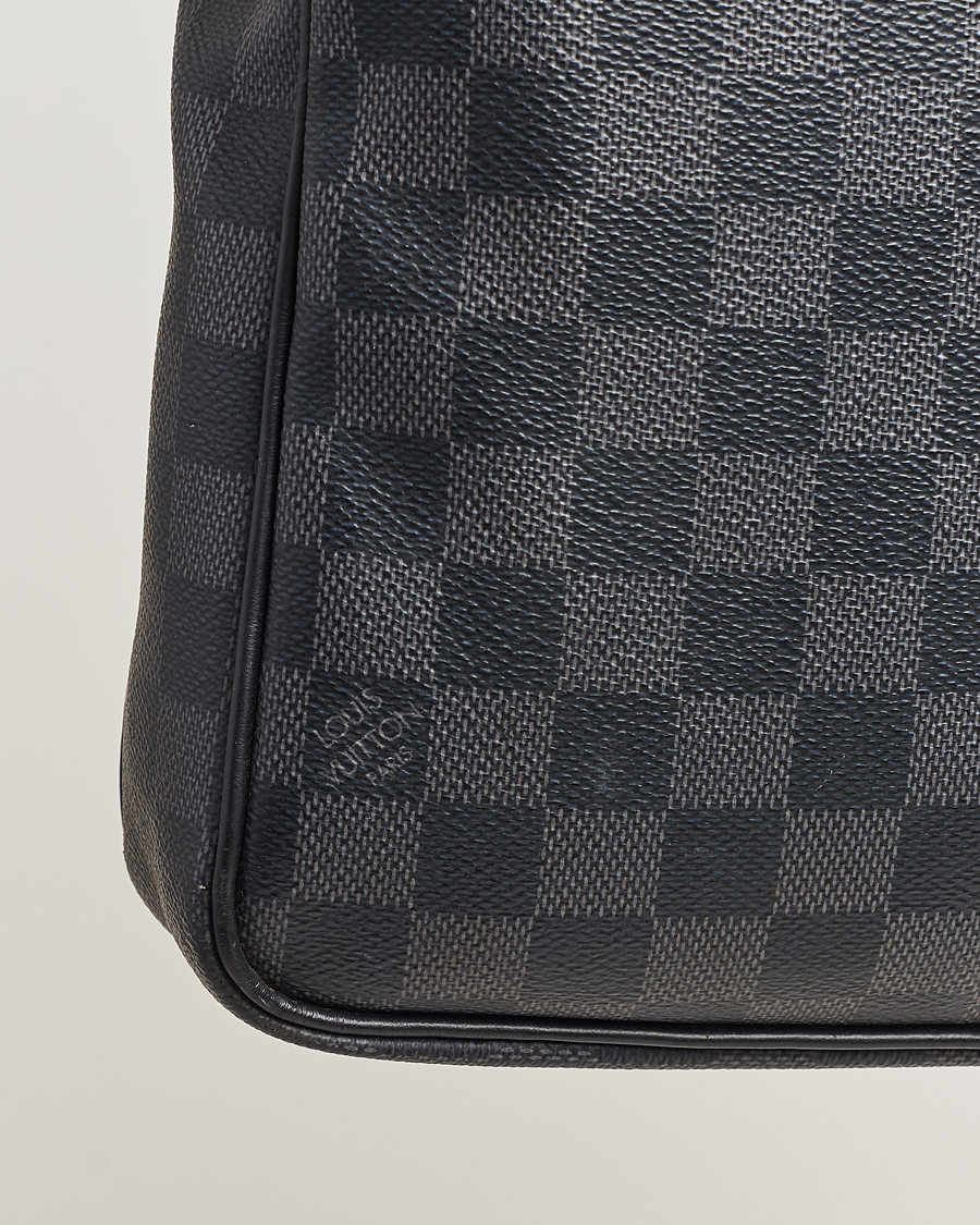 Men | Louis Vuitton Pre-Owned Porte-Documents Voyage Briefcase Damier Graphite | Louis Vuitton Pre-Owned | Porte-Documents Voyage Briefcase Damier Graphite