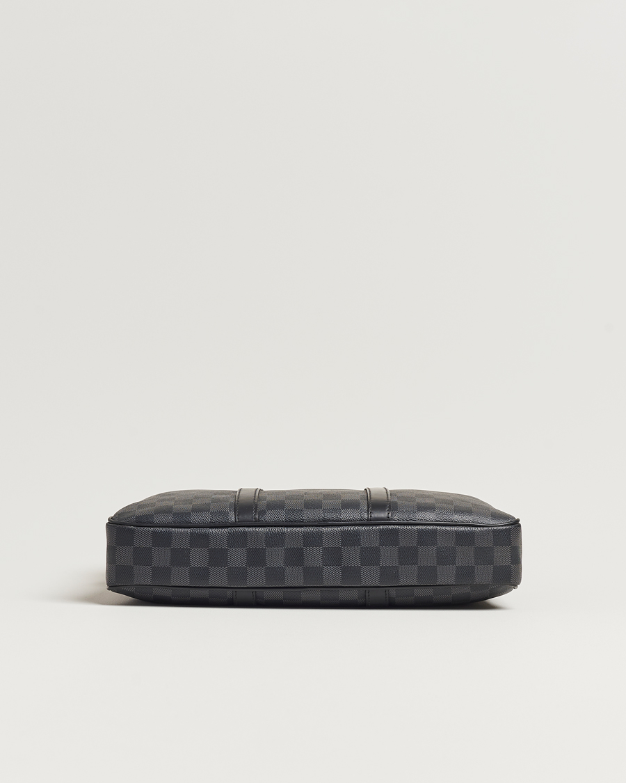 Men | Louis Vuitton Pre-Owned Porte-Documents Voyage Briefcase Damier Graphite | Louis Vuitton Pre-Owned | Porte-Documents Voyage Briefcase Damier Graphite