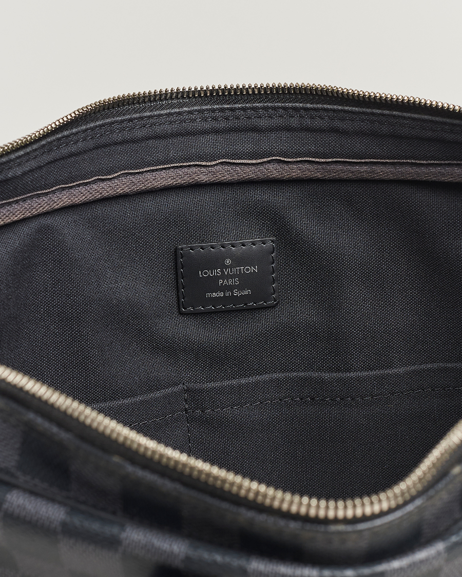 Men | Louis Vuitton Pre-Owned Porte-Documents Voyage Briefcase Damier Graphite | Louis Vuitton Pre-Owned | Porte-Documents Voyage Briefcase Damier Graphite