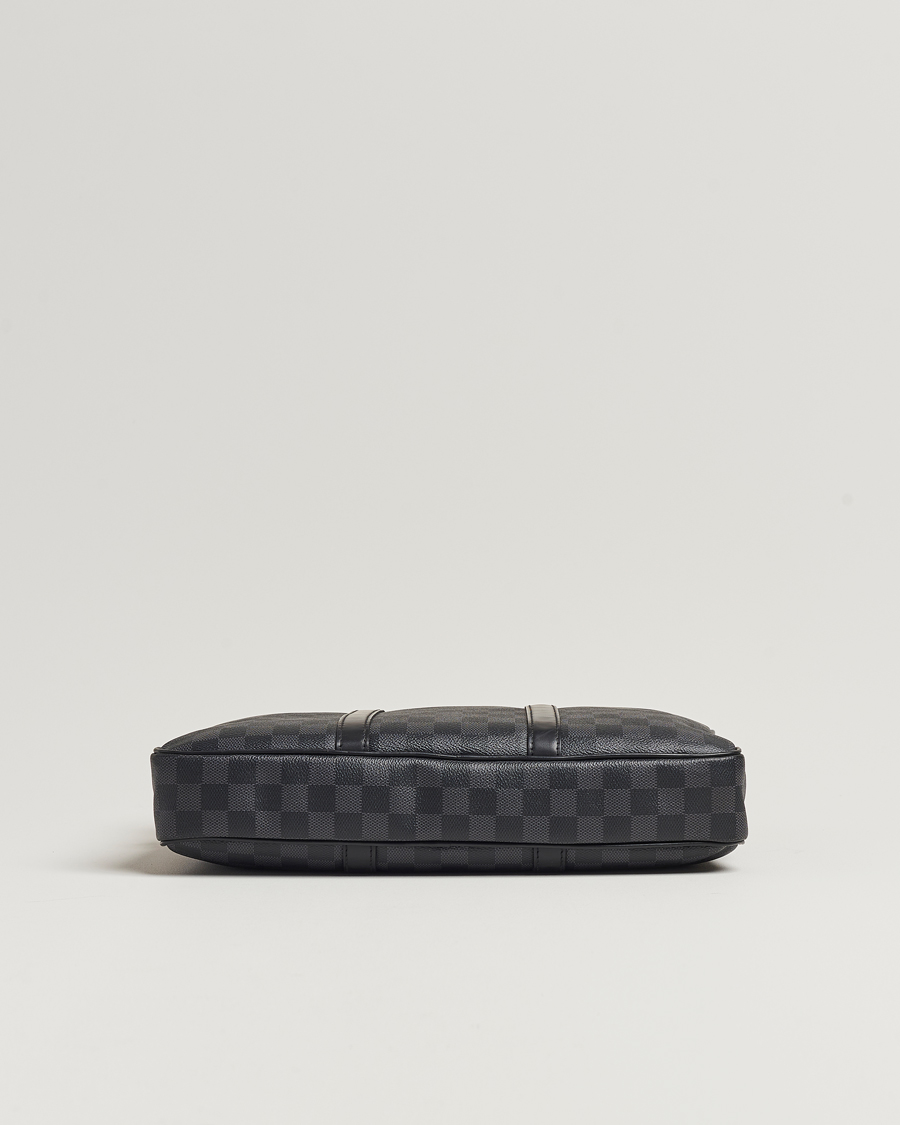 Men | Louis Vuitton Pre-Owned Porte-Documents Voyage Briefcase Damier Graphite | Louis Vuitton Pre-Owned | Porte-Documents Voyage Briefcase Damier Graphite