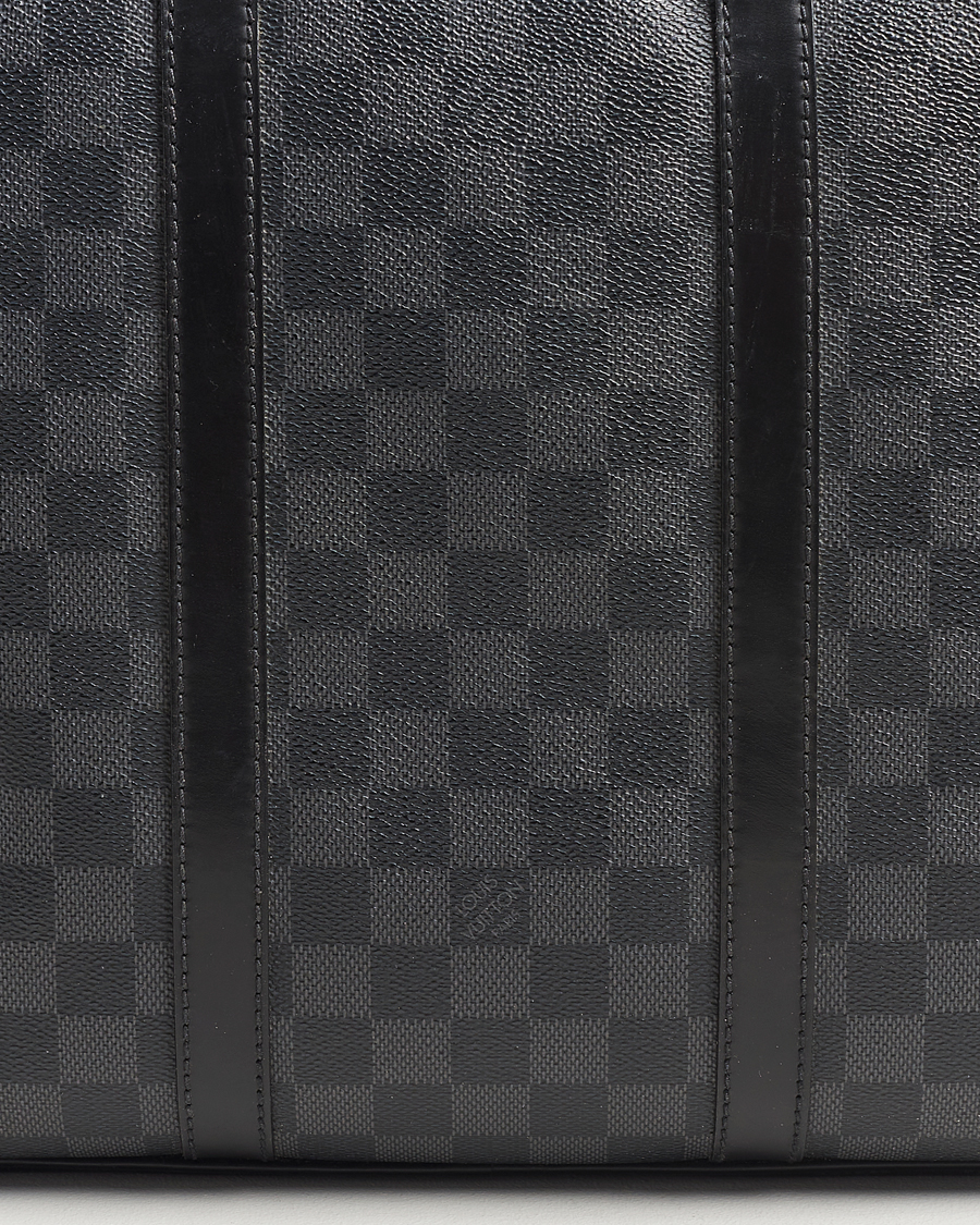 Men | Louis Vuitton Pre-Owned Porte-Documents Voyage Briefcase Damier Graphite | Louis Vuitton Pre-Owned | Porte-Documents Voyage Briefcase Damier Graphite