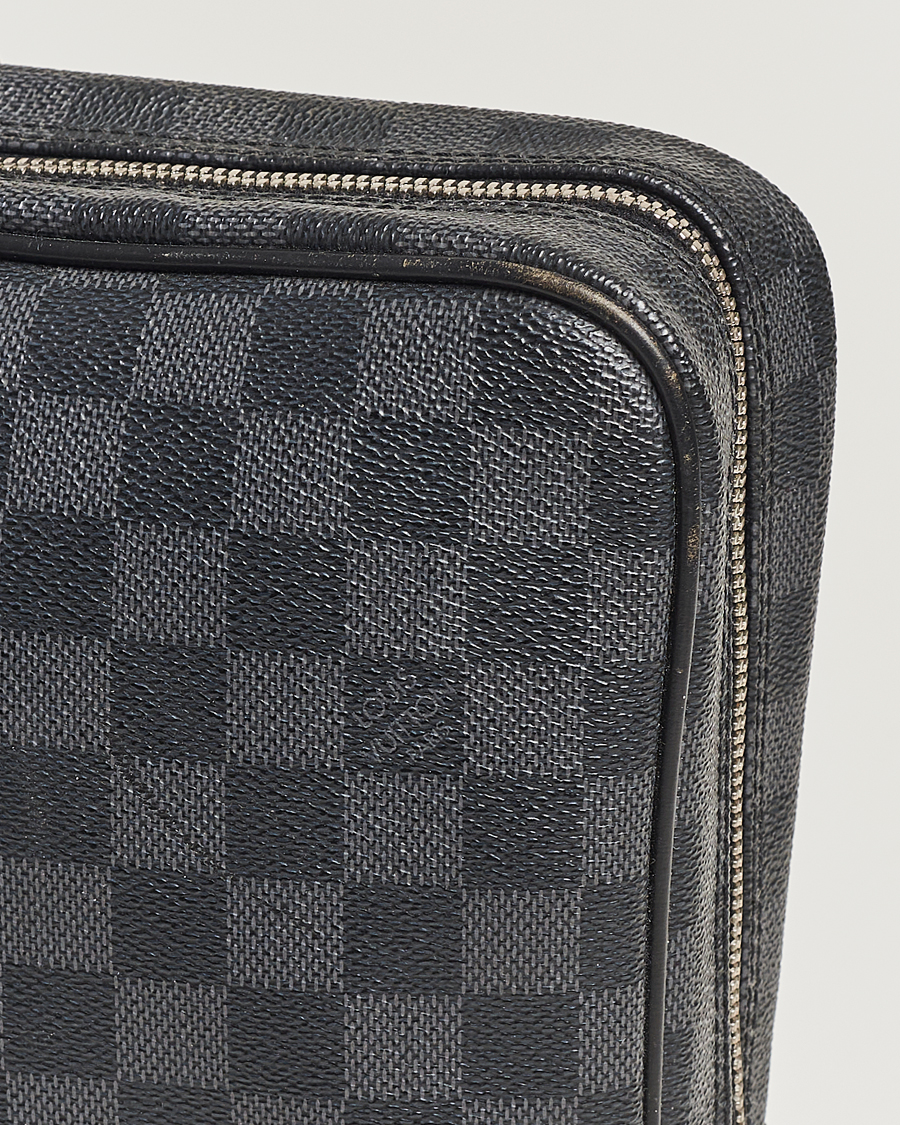 Men | Louis Vuitton Pre-Owned Porte-Documents Voyage Briefcase Damier Graphite | Louis Vuitton Pre-Owned | Porte-Documents Voyage Briefcase Damier Graphite