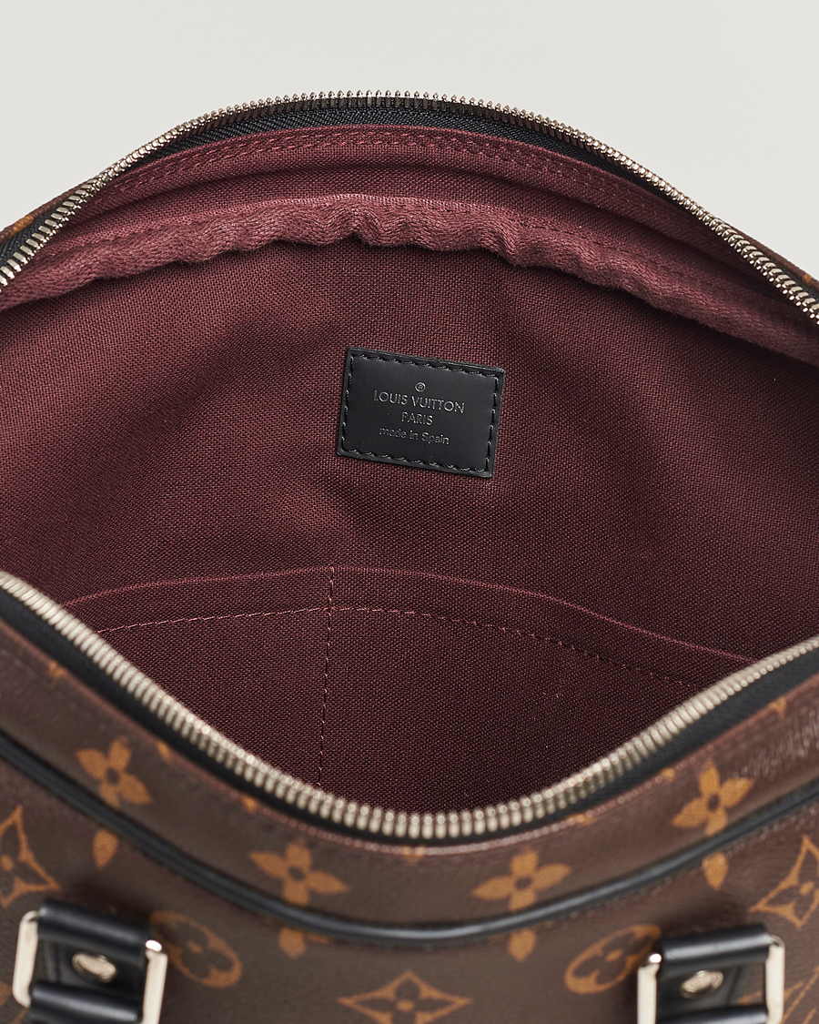 Men | Louis Vuitton Pre-Owned Porte-Documents Voyage Briefcase Monogram | Louis Vuitton Pre-Owned | Porte-Documents Voyage Briefcase Monogram