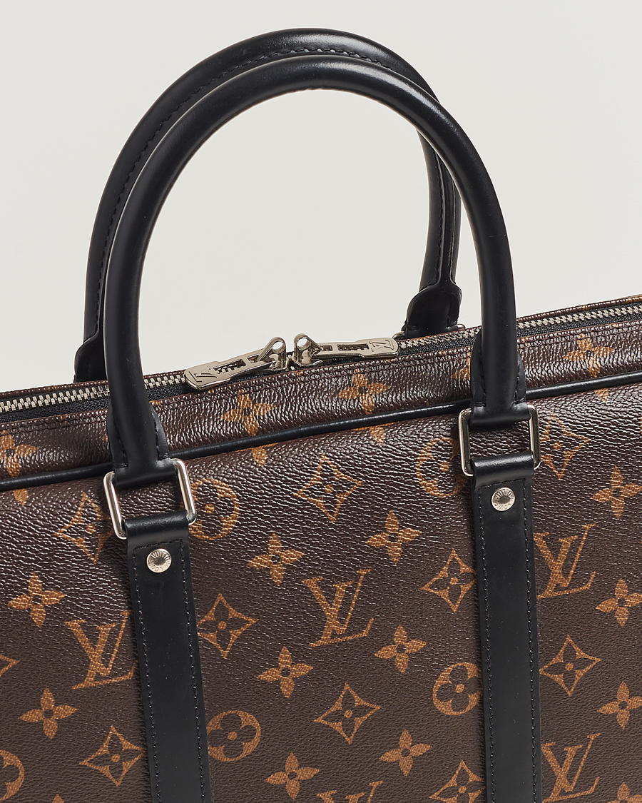 Men | Louis Vuitton Pre-Owned Porte-Documents Voyage Briefcase Monogram | Louis Vuitton Pre-Owned | Porte-Documents Voyage Briefcase Monogram