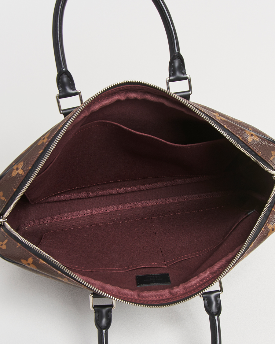 Men | Louis Vuitton Pre-Owned Porte-Documents Voyage Briefcase Monogram | Louis Vuitton Pre-Owned | Porte-Documents Voyage Briefcase Monogram