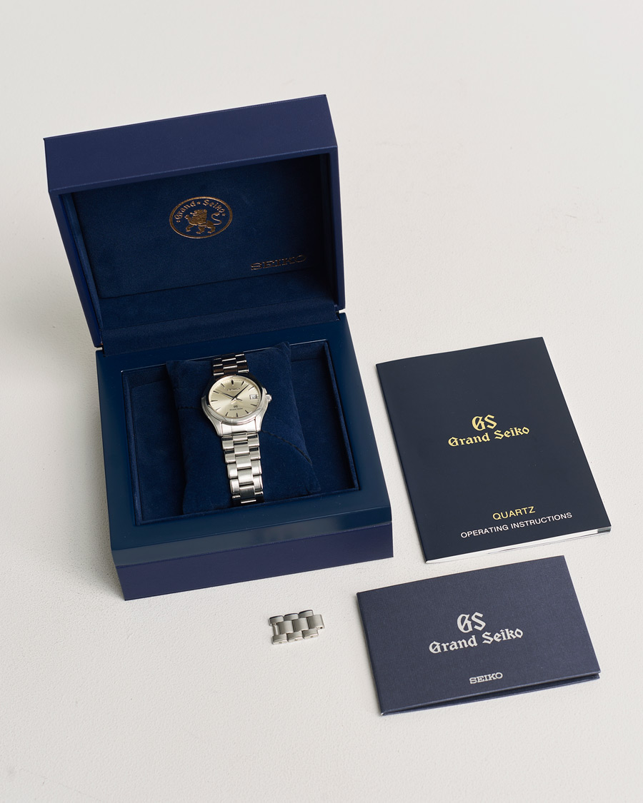 Men | Seiko Pre-Owned Grand Seiko SBGX005 Silver | Seiko Pre-Owned | Grand Seiko SBGX005 Silver