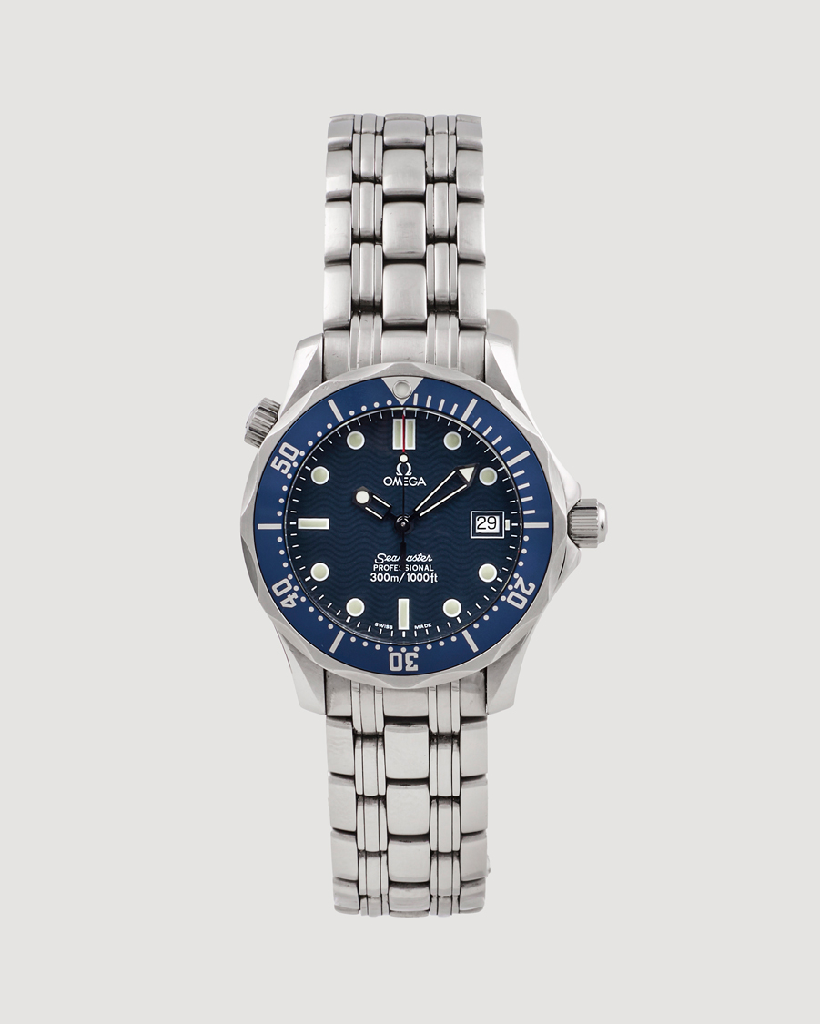 Men | Omega Pre-Owned Seamaster 2551.80.00 Silver | Omega Pre-Owned | Seamaster 2551.80.00 Silver