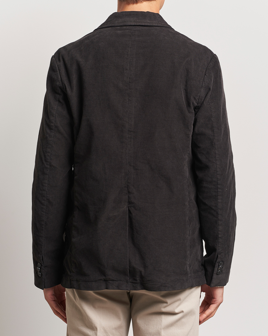 Men | Blazers | Sunspel | Relaxed Corduroy Blazer Coffee